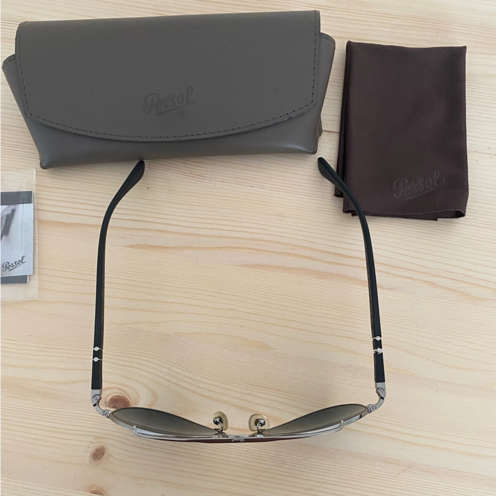 Persol Aviator sunglasses with glass lenses - Picture 3 of 8